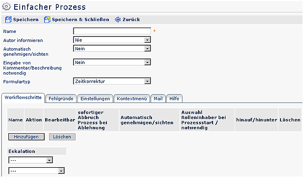 prozess neu